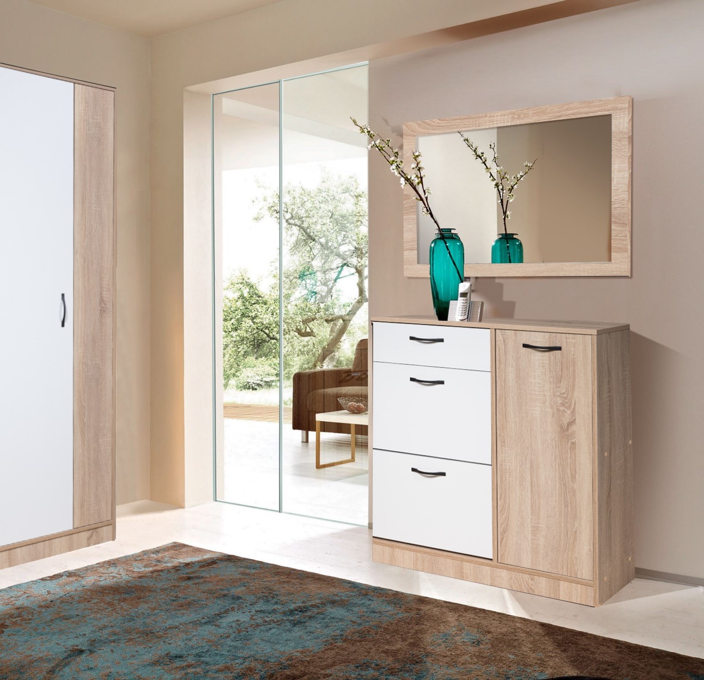 Зеркало "ПОРТО-4" производства компании Мебелькласс.