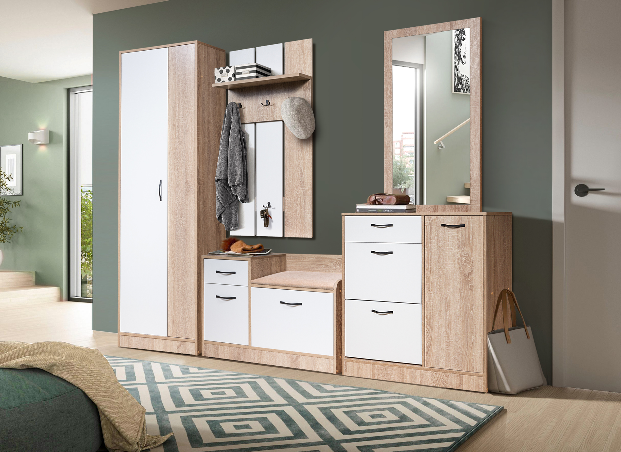 Тумба "ПОРТО-6" производства компании Мебелькласс.