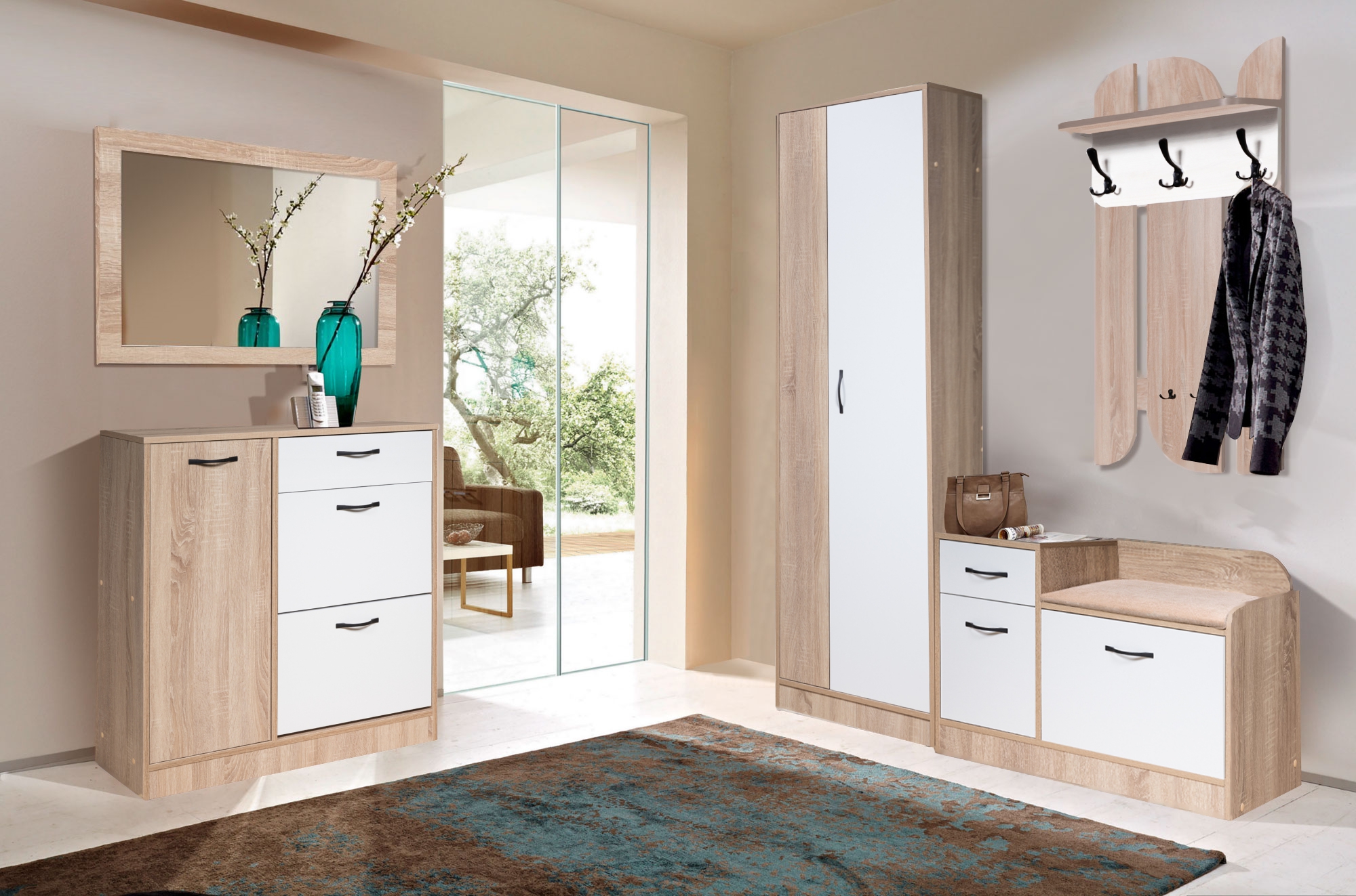 Вешалка "ПОРТО-3" производства компании Мебелькласс.