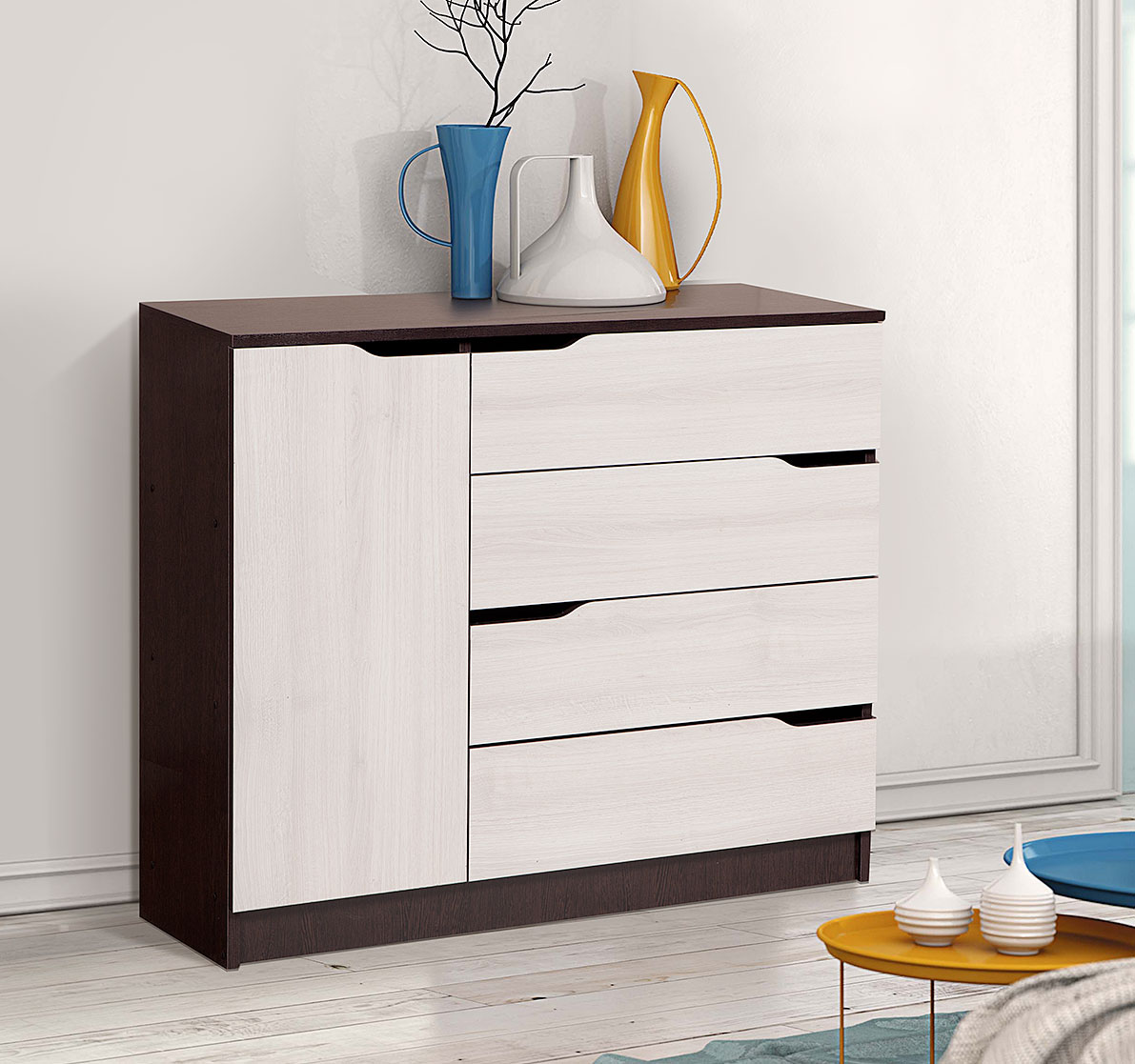 Комод "БРЕМЕН" производства компании Мебелькласс.
